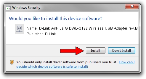 D link airplus g dwl g122 wireless usb adapter driver